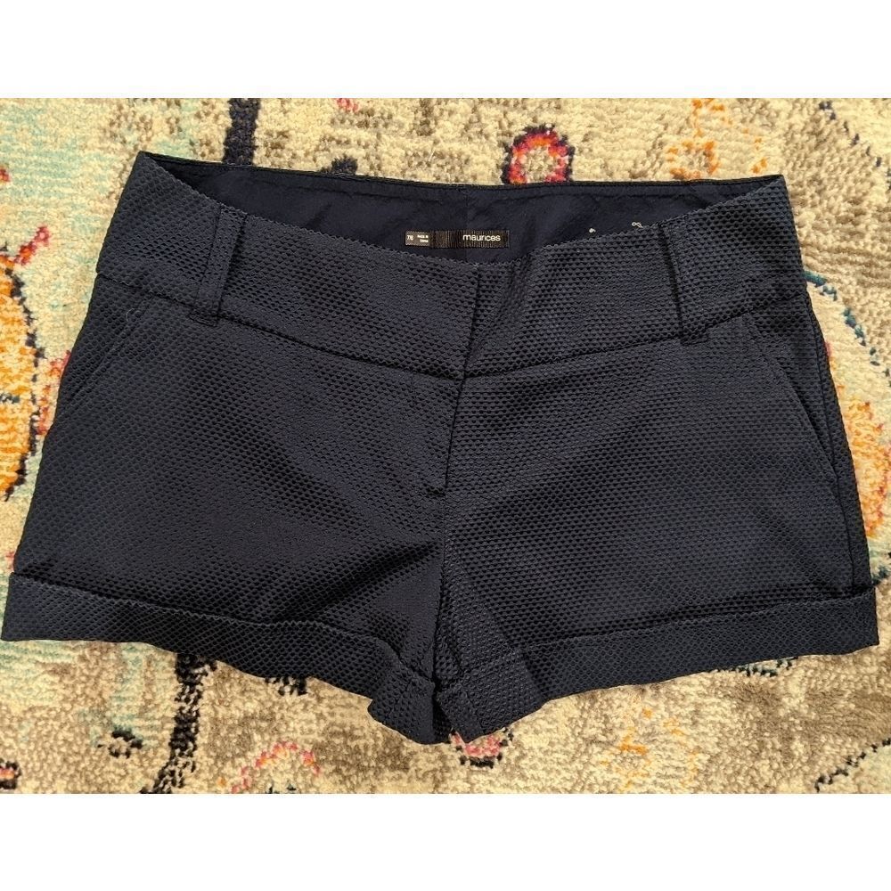 Maurices Navy blue shorts sz 7/8